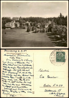 Ansichtskarte Königsfeld Im Schwarzwald Stadtpartie - Fotokarte 1954 - Autres & Non Classés