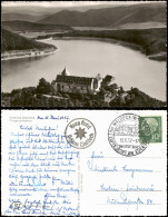 Ansichtskarte Waldeck (am Edersee) Schloss Waldeck Fliegeraufnahme 1957 - Waldeck