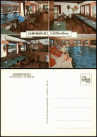 Holzminden Mehrbild-AK Restaurant Und Hallenbad Campingplatz Silberborn 1980 - Holzminden
