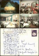 Bad Grund (Harz) Hotel Glückauf Mehrbildkarte Innen Und Außenansichten 1979 - Bad Grund