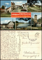Oberaula Mehrbildkarte Der Stadt Am Südhang D. Knüllgebirge 1973 - Autres & Non Classés