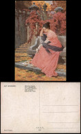 Künstlerkarte (Art) Kunstwerk Künstler ANT. BRUNNER: Der Liebesbrief 1910 - Paintings
