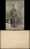 Militär/Propaganda 1.WK (Erster Weltkrieg) Soldat, Atelierfoto 1913 Privatfoto - War 1914-18