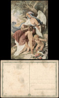 A. Zick Pinx Heitere Musik Künstlerkarte: Gemälde / Kunstwerke Engel 1912 - Paintings