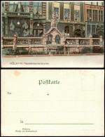 Köln Heinzelmännchenbrunnen, Künstlerkarte Hotel Reichshof# 1912 - Koeln