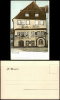 Ansichtskarte Eisenach Lutherhaus, Lutherkeller 1908 - Eisenach