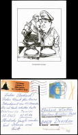 Ansichtskarte  Schach Chess Spiel "Der Gefesselte Springer" (Polizist) 2003 - Contemporain (à Partir De 1950)