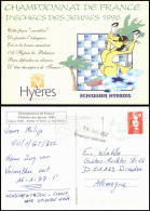 Ansichtskarte  SCHACH-Spiel CHAMPIONNAT DE FRANCE D'ECHECS DES JEUNES 1997 - Contemporain (à Partir De 1950)