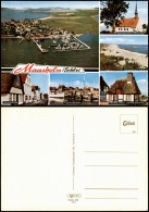 Ansichtskarte Maasholm Mehrbild-AK Mit Hafen, Kirche, Ostsee-Strand Uvm. 1975 - Autres & Non Classés