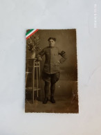 1WW - REGNO D'ITALIA - FOTOGRAFIA SOLDATO REGIO ESERCITO - 1914-18