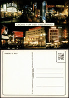 Ansichtskarte St. Pauli-Hamburg Mehrbildkarte GRÜSSE VON DER REEPERBAHN 1970 - Autres & Non Classés
