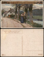 Ansichtskarte  Künstlerkarte Volksliedkarte Paul Hey Nr. 72 1910 - Peintures & Tableaux