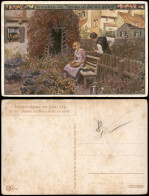 Künstlerkarte "Aennchen Tharau Ist Di Gefällt" Volksliederkarte Paul Hey 1910 - Peintures & Tableaux