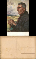 Künstlerkarte Gemälde Kunstwerk (Art) St. Bender Auf Der Scholle 1910 - Peintures & Tableaux