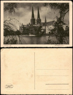 Ansichtskarte Lübeck Mühlentor - Stadt 1928 - Other & Unclassified