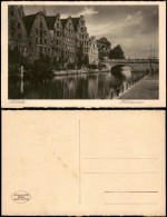 Ansichtskarte Lübeck Alte Speicherhäuser 1928 - Other & Unclassified