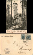 Postcard Karlsbad Karlovy Vary Aussichtsturm Aberg 1905 - Czech Republic