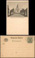 Nürnberg Bayerische Jubiläums Landes Ausstellung Ganzsache Sonderstempel 1896 - Nuernberg