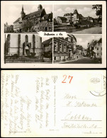 Ansichtskarte Roßwein DDR Mehrbildkarte Mit 4 Ortsansichten 1956 - Autres & Non Classés