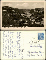 Ansichtskarte Rathen Panorama-Ansicht Blick V. Gamrich Zur Elbe 1959/1956 - Rathen