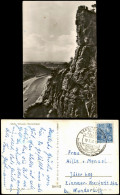 Ansichtskarte Rathen Basteifelsen (Sächsische Schweiz) 1957 - Rathen