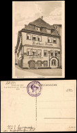 Ansichtskarte Eisenach Luther-Haus Lutherkeller - Künstlerkarte 1928 - Eisenach