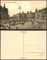 Ansichtskarte Frankfurt Am Main Bahnhofsplatz, Tram Vor Dem Bahnhof 1910 - Frankfurt A. Main