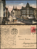 Ansichtskarte Hamburg Rödingsmarkt Mit Hochbahn 1919 - Autres & Non Classés