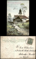 Ansichtskarte  Glückwunsch: Pfingsten An Der Kirche - Künstlerkarte 1914 - Pentecost