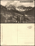 Cartoline Funes Villnöß S. Maddalena Südtirol 1932 - Other & Unclassified