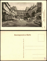 Ansichtskarte Leobendorf Burg Kreuzenstein - Burghof 1913 - Autres & Non Classés