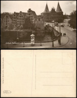 Ansichtskarte Lübeck Holstentor U.alte Speicherhäuser - Litasssäule 1925 - Other & Unclassified