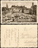Ansichtskarte Nürnberg Hauptmarkt, Markttreiben 1932 - Nuernberg