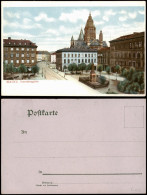 Ansichtskarte Mainz Gutenbergplatz 1912 - Mainz