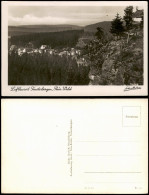 Ansichtskarte Finsterbergen-Friedrichroda Panorama-Ansicht Ortsansicht 1955 - Friedrichroda