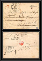 39141 Lsc Lambesc Debourse Deb.12 Noir 1931 Pour Pelissanne Marque Postale Bouches Du Rhone Lettre Cover - 1801-1848: Précurseurs XIX