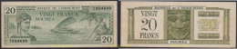 2792 NUEVA CALEDONIA 1944 NEW CALEDONIA 20 FRANCS 1944 - Nouméa (New Caledonia 1873-1985)