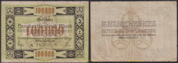 3104 ALEMANIA 1923 GERMANY 100000 MARK BOCHUM 1923 - Collections