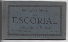 LIBRO FLEXO DE POSTALES CON 20 VISTAS, (INCOMPLETO, FALTA EL 5 Y EL 11) DEL PALACIO REAL DEL ESCORIAL / MADRID- (ESPAÑA) - Madrid