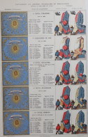 MAISON DU ROI   COSTUMES   LITH BRANDIN     41 X 30 CM. - Prints & Engravings