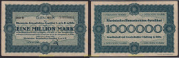 3640 ALEMANIA 1923 GERMANY 1000000 MARK 1923 BRAUNKOHLEN KOLN - Collections