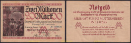 3656 ALEMANIA 1923 GERMANY 2000000 MARK 1923 LEIPZIG - Collections
