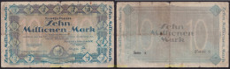 3658 ALEMANIA 1923 10 MILLIONEN MARK 1923 GUTSCHEIN VETERANEN DER ARBEIT - Collections