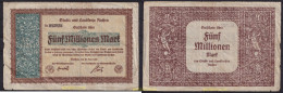 3659 ALEMANIA 1923 GERMANY 5 MILLIONEN MARK AACHEN 1923 - Collections
