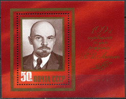 USSR 1979. 109th Birth Anniversary Of V.I. Lenin (MNH OG) Souvenir Sheet - Neufs