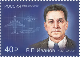 Russia 2020. 100th Birth Anniversary Of Vladimir P. Ivanov (MNH OG) Stamp - Unused Stamps