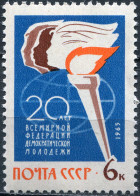 USSR 1965. World Federation Of Democratic Youth (MNH OG) Stamp - Unused Stamps