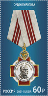 Russia 2021. Order Of Pirogov (MNH OG) Stamp - Unused Stamps