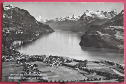 Suisse - Brunnen Am Vierwaldstattersee Mit Bristenstock, Gitschen Und Uriotstock - 1958 - Autres & Non Classés
