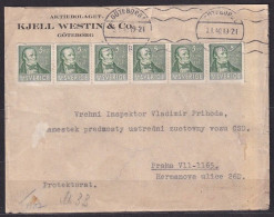 SWEDEN. 1940/Goteborg, Advertise Envelope/Wehrmacht Censorship. - Lettres & Documents